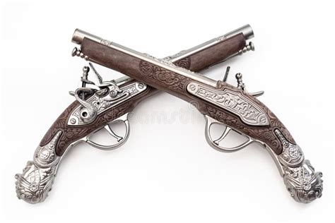 Antique Dueling Pistol Stock Image Image Of Antique 19293099