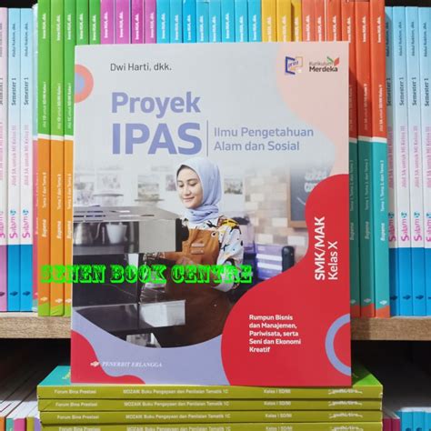 Jual Buku Proyek Ipas Bisnis Kelas 1x 10 Smk Erlangga Kurikulum Merdeka Shopee Indonesia