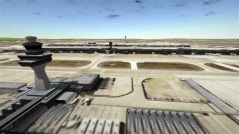 Washington Dulles International Kiad Airport For Tower3d