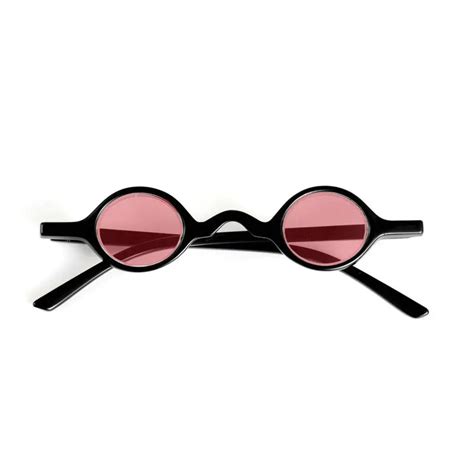 Mincl 2018 Retro Small Round Sunglasses Men Male Vintage Punk Oval