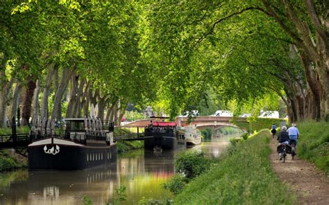 Le Canal Du Midi Camping Marseillan Plage Camping La Créole Marseillan Plage