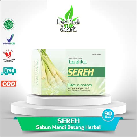 Jual Sabun Tazakka Sabun Mandi Batang Gatal Kulit Herbal Tazakka