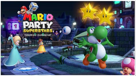 Mario Party Superstar Gameplay Part Yoshi Vs Rosalina Vs Wario Vs