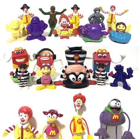 Turma Do Mcdonald's - Miniaturas da Turma Ronald Mc Donald’s Anos 90 e 2000 | Shopee Brasil