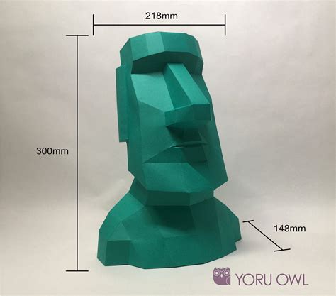 Moai Papercraft Papercraft Paradise Papercrafts Paper Models My Xxx