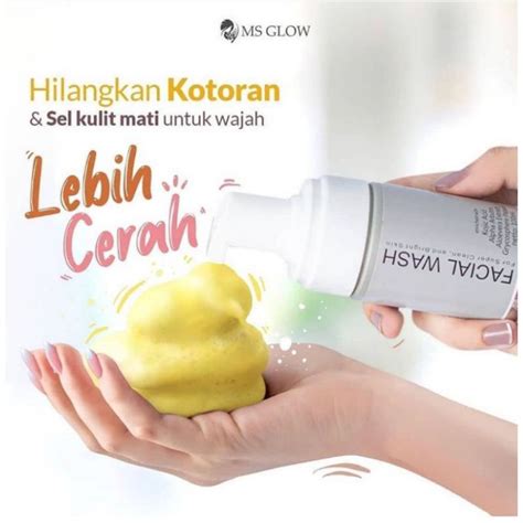 Jual Facial Wash Ms Glow Cuci Muka Ms Glow Ms Glow Original Shopee