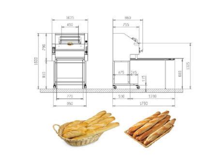 Bagieciarka Piekarnicza Maszyna Do Produkcji Bagietek