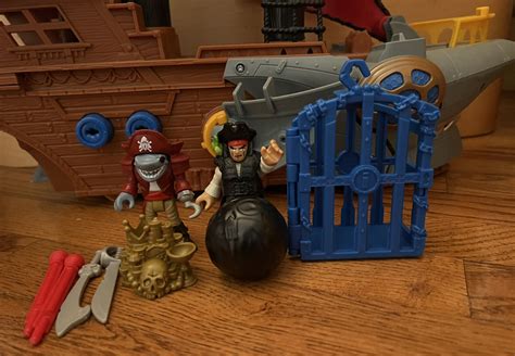 Imaginext Pirate Raider Ship 2002 Fisher Price B1472 Ebay