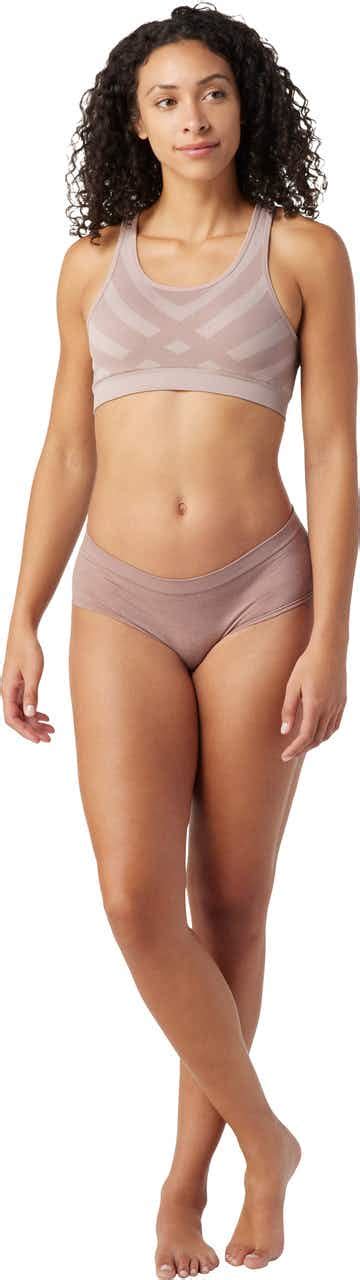 Soutien Gorge Sans Coutures à Dos Nageur De Smartwool Femmes Mec