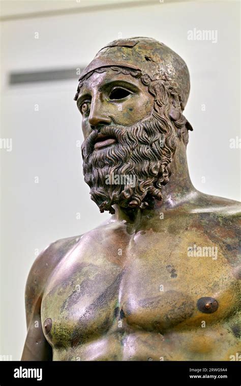 Reggio Calabria Calabria Italy The Riace Bronzes At The National