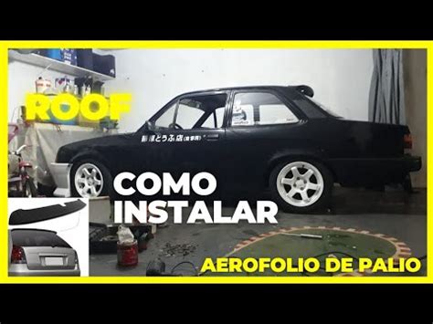 Aerofolio De Palio No Chevette YouTube