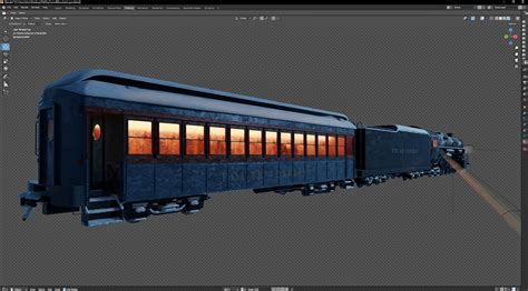 My Updated Model Of The Polar Express R 3dmodeling