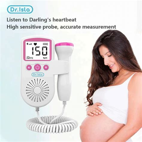 Dr Isla Monitor De Freq Ncia Card Aca Fetal Port Til Para Mulheres 2