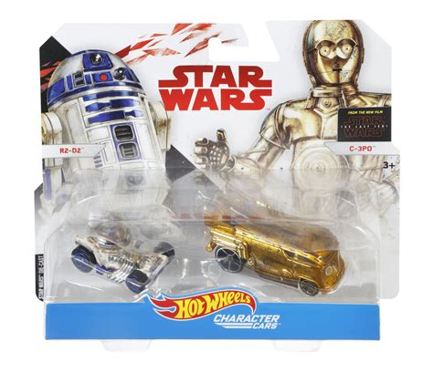 Hot Wheels Star Wars Episode C PO R D Vehicles Walmart Canada