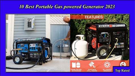 Uncovering the TOP 10 Portable Gas-Powered Generators in 2023 | Gas ...