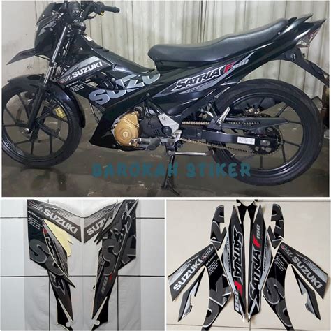 Striping Stiker Polet Suzuki Satria Fu F 150 2015 FULLSET List Body