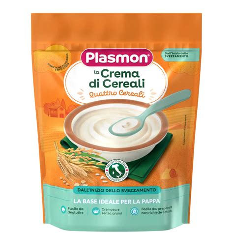 Crema Cu 4 Cereale De La 6 Luni 200g Plasmon