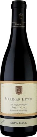 Marimar Estate Vineyards And Winery Products Stony Block Pinot Noir