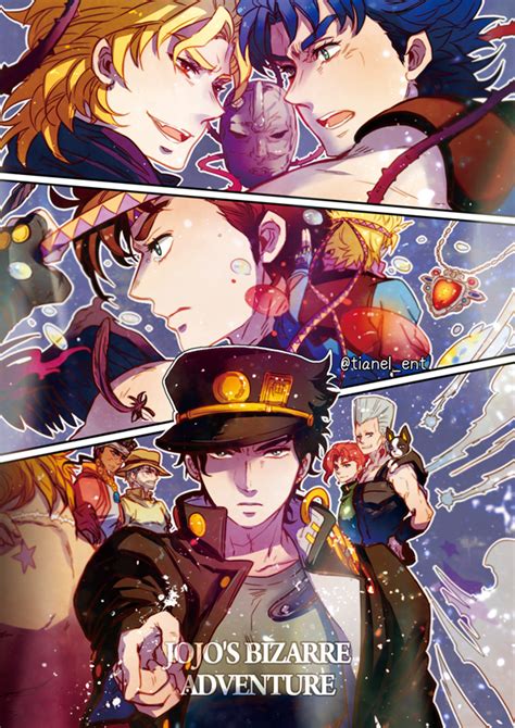 Joseph Joestar Kujo Jotaro Caesar Anthonio Zeppeli Dio Brando