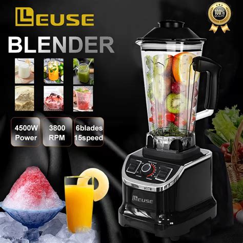 Leuse Blender Heavy Duty Multifunctional Ice Crushed Juicer In Food