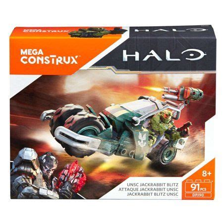 Mega Construx Halo Unsc Jackrabbit Blitz Multicolor Halo Halo Mega