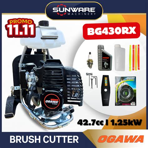 New Original Ogawa Bg Rx Backpack Brush Cutter Grass Trimmer