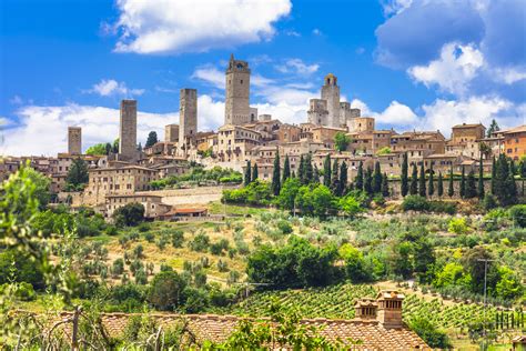 Wino Vernaccia Di San Gimignano Florencja Pl Wakacje W Toskanii