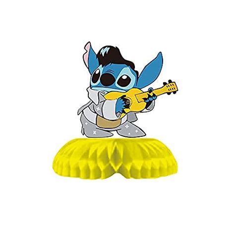 Hongfeng Lilo And Stitch Honeycomb Centerpieces Stitch 3d Table Decorations Double Sided