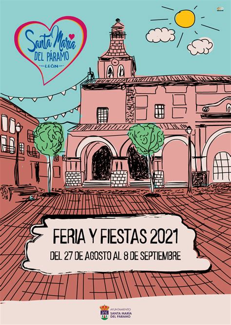 Programa Feria y Fiestas Santa María del Páramo 2021 Santa María del