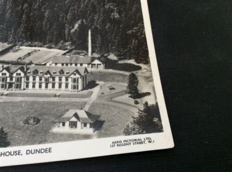 Sidlaw Hospital Auchterhouse By Dundee Aerial View Postcard Freepost