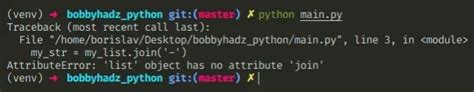 Attributeerror List Object Has No Attribute X In Python Bobbyhadz