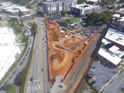 Merrill Garden S Greenville Concrete Pour Trident Construction