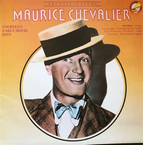 Maurice Chevalier The Golden Age Of Maurice Chevalier Lp Used