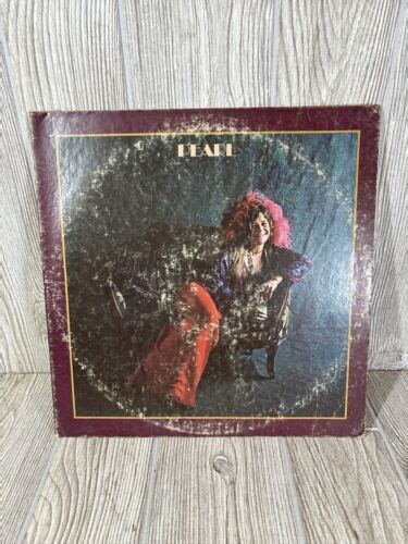 Janis Joplin Pearl Album Vinyl Record Wax LP Blues Rock 1971 Columbia