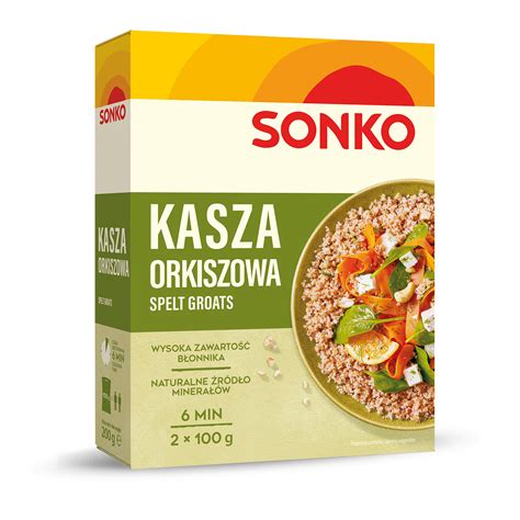 X Sonko Kasza Orkiszowa X G Sonko Sklep Empik