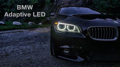 BMW Adaptive LED High Beam Assistant On F10 11 LCI 5er YouTube