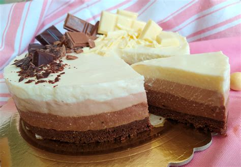 Cheesecake Ai Tre Cioccolati Vall Italia