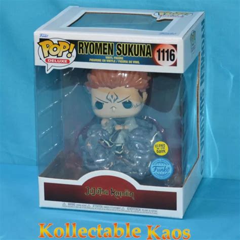 Jujutsu Kaisen Ryomen Sukuna Glow In The Dark Deluxe Pop Vinyl Rs