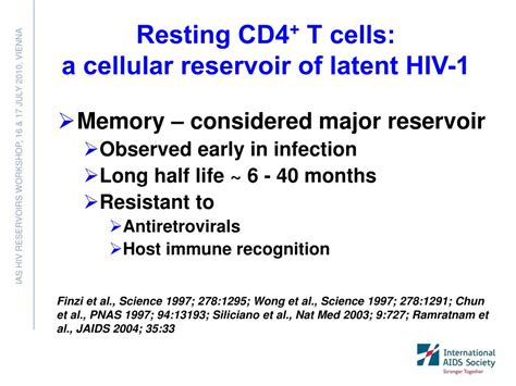 Ppt Resting Cd4 T Cells A Cellular Reservoir Of Latent Hiv 1