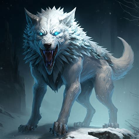 Frostbite Wolf Species In Adran Sagespirits Guide To Tourceia World