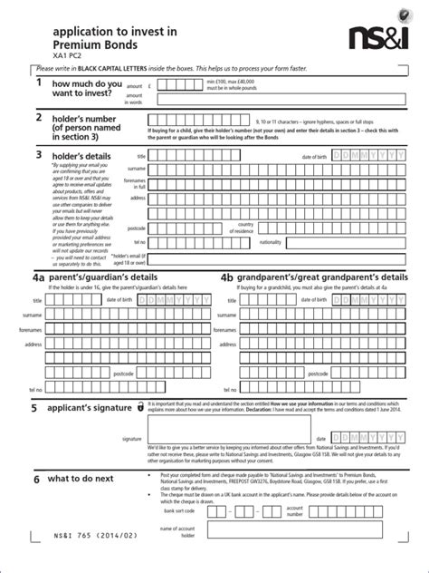 Nsandi Premium Bonds Form 2025 Pdf Download Torey Halimeda
