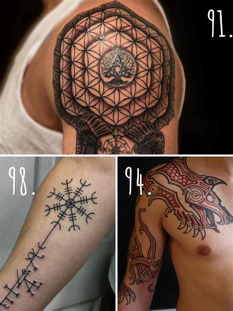 Epic Norse Viking Tattoo Ideas Meaning Artofit