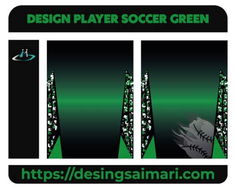 DESIGN PLAYER SOCCER GREEN Desings Aimari