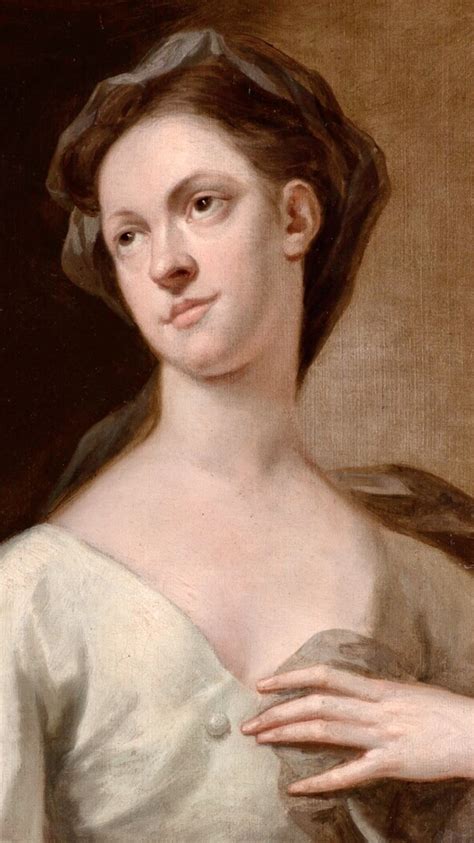 Portrait Of Lady Mary Wortley Montagu C By Sir Godfrey