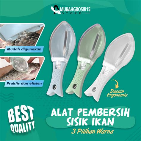 Jual ALAT PEMBERSIH SISIK IKAN MUDAH HEMAT PENGUPAS SISIK IKAN