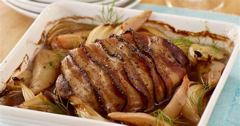 Recette De R Ti D Chine De Porc Au Bacon Poire Et Fenouil Zeste