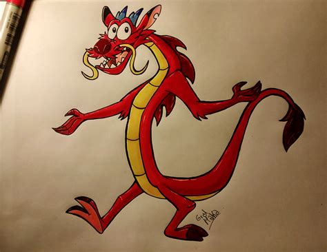 Mushu By Gralmaka On Deviantart