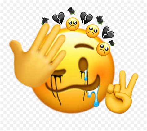 Emoji When Teenage Girls Take Sticker By Im A Ak47 Transparent