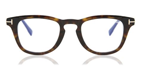 Tom Ford Ft5660 B Blue Light Block 052 Eyeglasses In Dark Tortoise Smartbuyglasses Usa