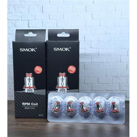 Jual Coil Smok RPM Mesh 0 4ohm Autehntic Harga 1pcs Indonesia Shopee